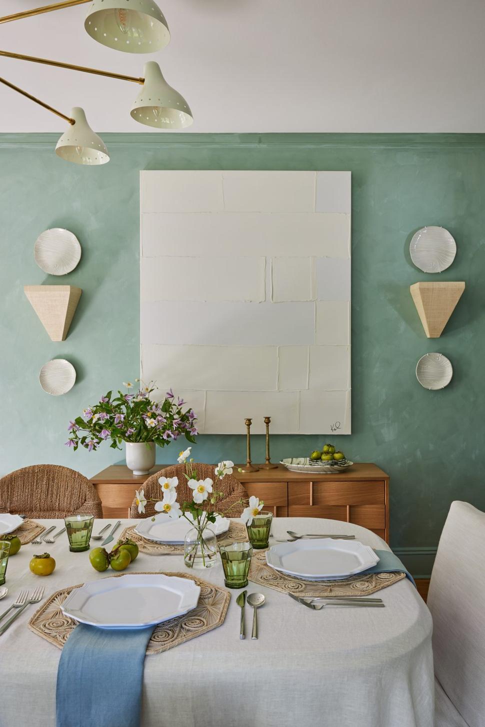 Gone Floral — dining vignette