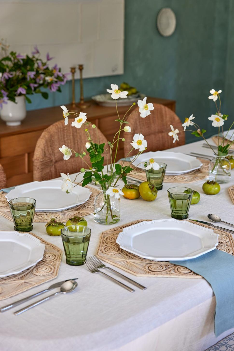 Gone Floral — table setting