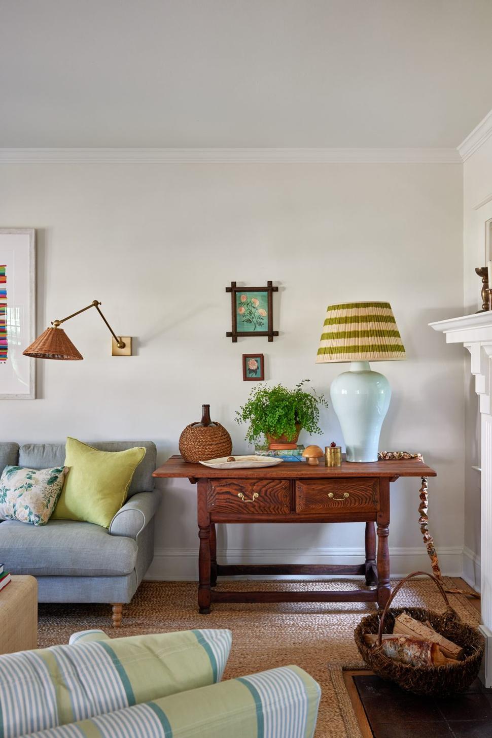 Gone Floral — living room vignette