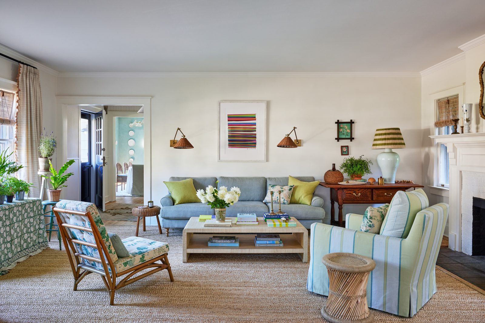 Gone Floral — living room