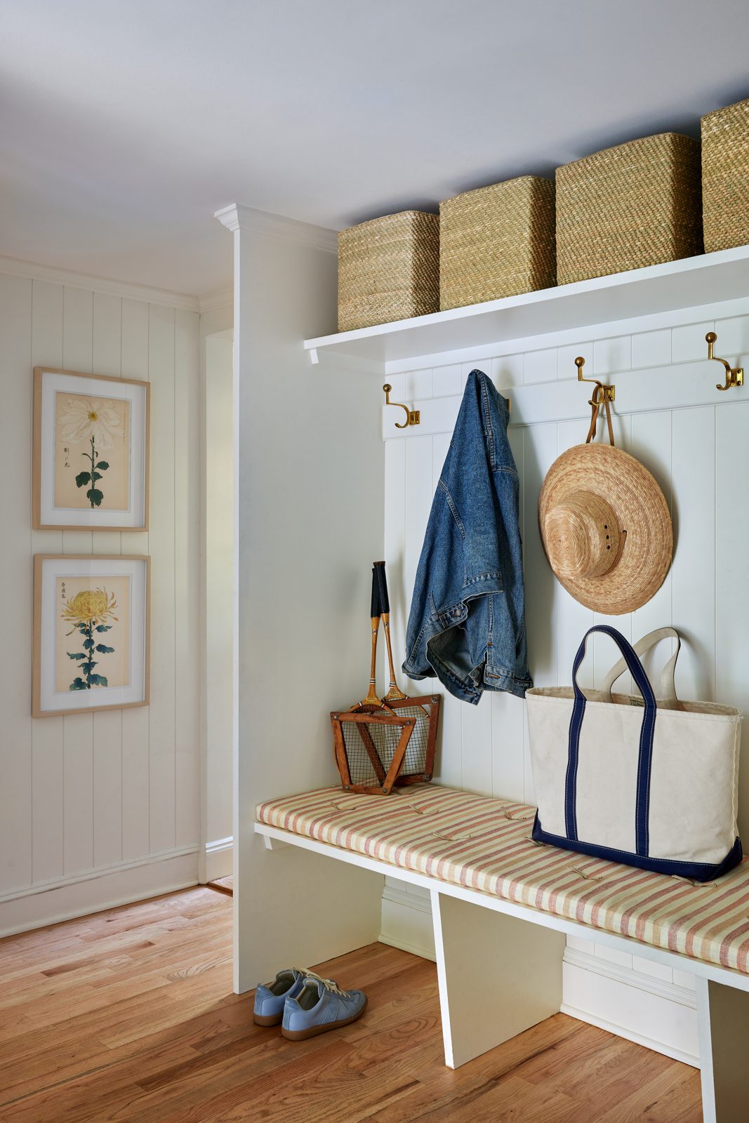 Gone Floral — mudroom