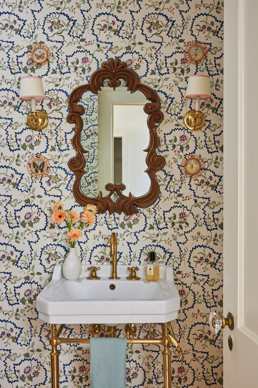 Gone Floral — powder room